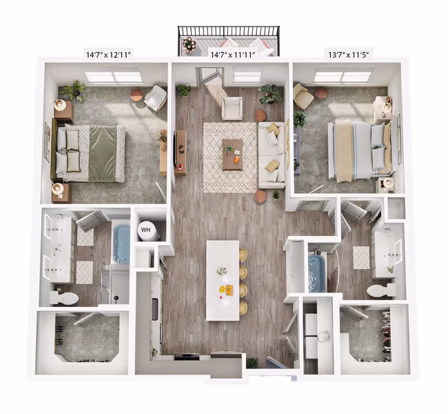Unit 4010 4010 floor plan