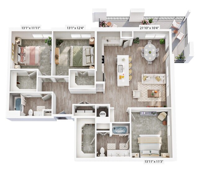Unit 1063 1063 floor plan