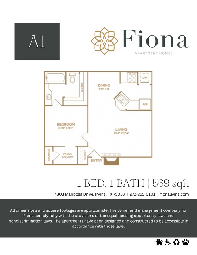Unit 509 409 floor plan