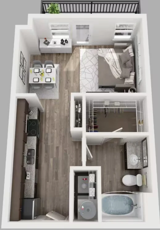E2 1401 floor plan