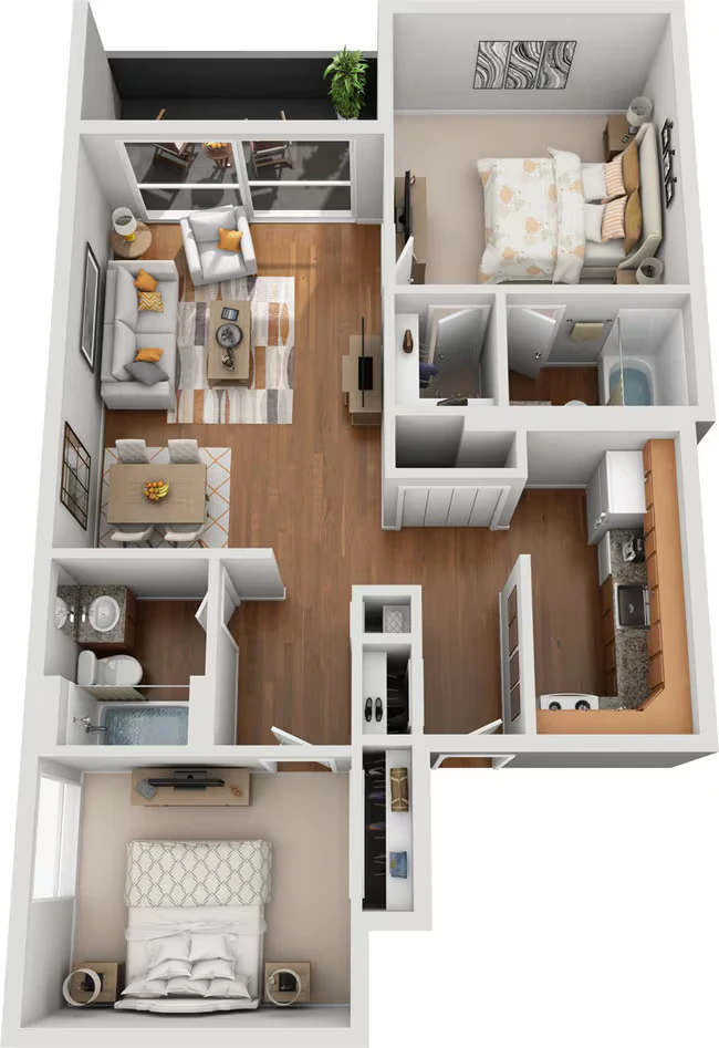 Dallas 1017 floor plan
