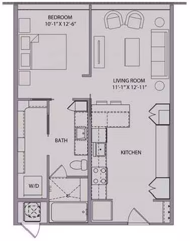 A1 2308 floor plan