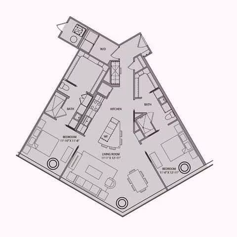 B1 2305 floor plan
