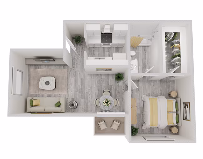 Unit 2075 2075 floor plan