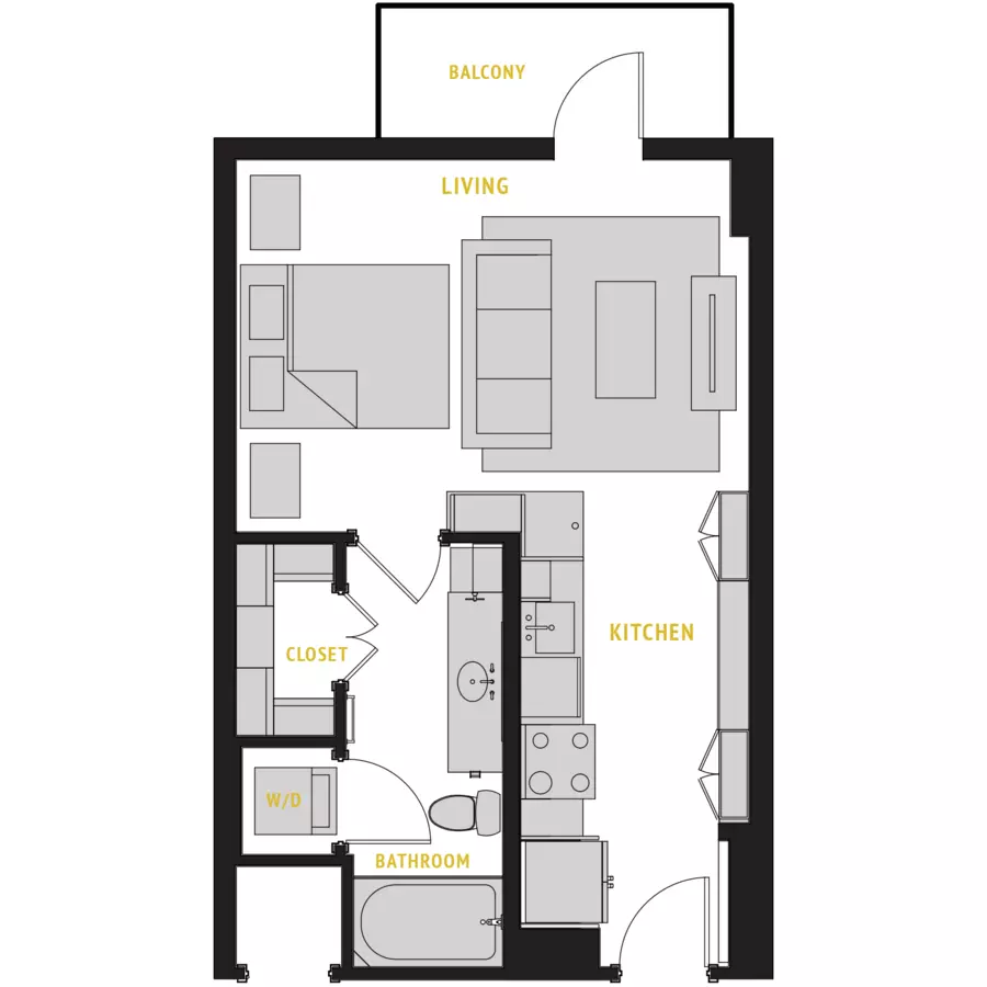 Unit 1720 1720 floor plan