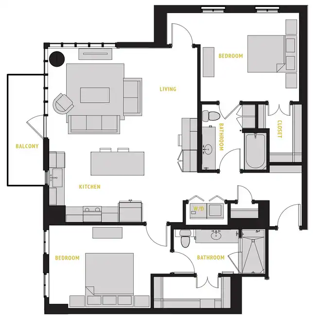 B2 1525 floor plan