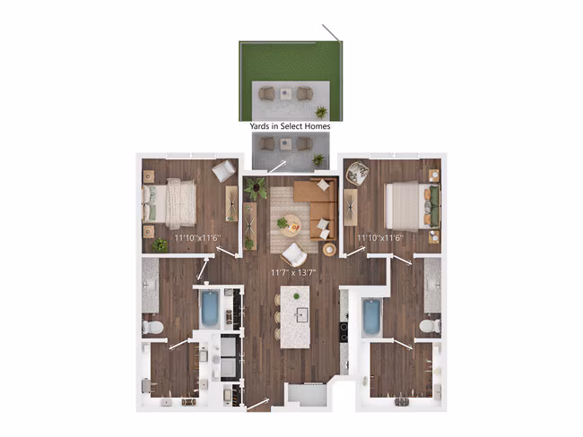 Unit 2303 2303 floor plan