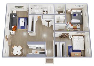 B1 1024E floor plan