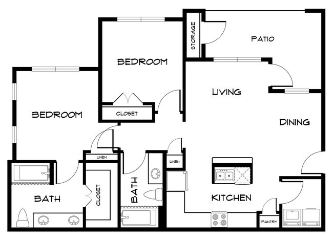 B2 438 floor plan