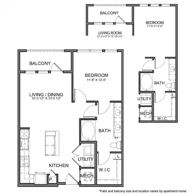 BE.A7 0164 floor plan