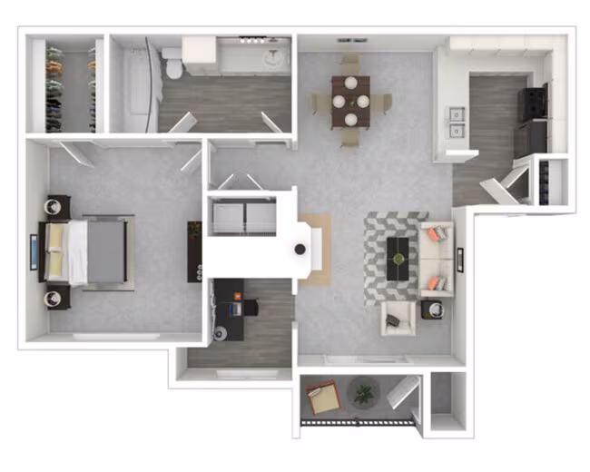 Unit 2035 2034 floor plan