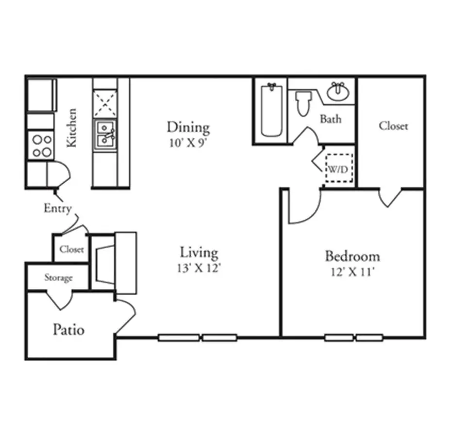 A2 603 floor plan