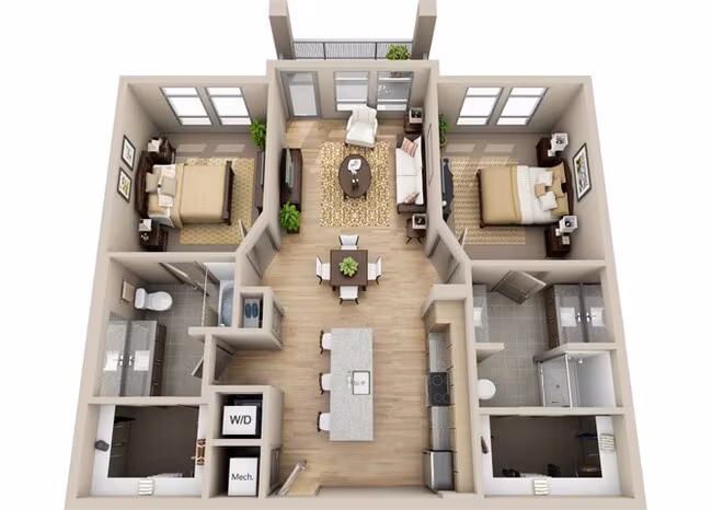 Unit 1304 1304 floor plan