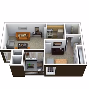 Unit 1119 1119 floor plan