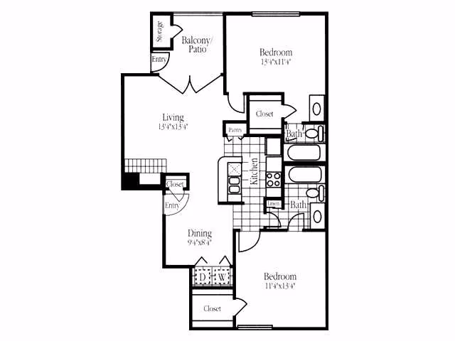 Unit 3060 3060 floor plan