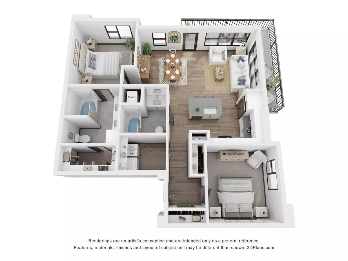 B3 2314 floor plan
