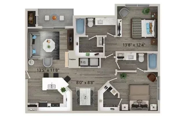 B4 14-14103 floor plan
