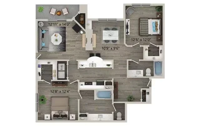 B5 6-6210 floor plan