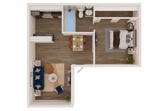 Unit C2124 C2124 floor plan