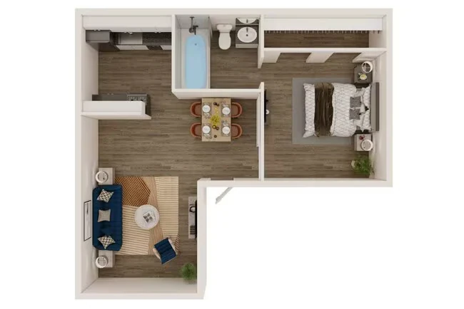 A1 C1145 floor plan
