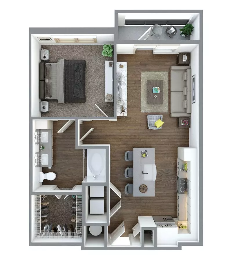 Unit 2227 2227 floor plan