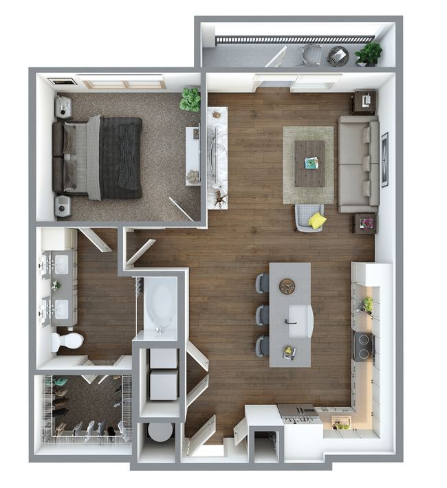 Unit 2327 2327 floor plan