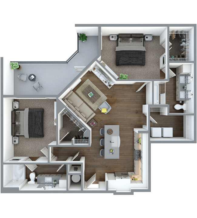 Unit 2114 2114 floor plan