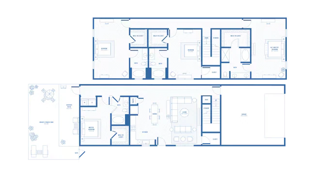 D1-Topaz 701-701A floor plan