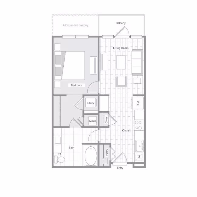 Unit 528 528 floor plan