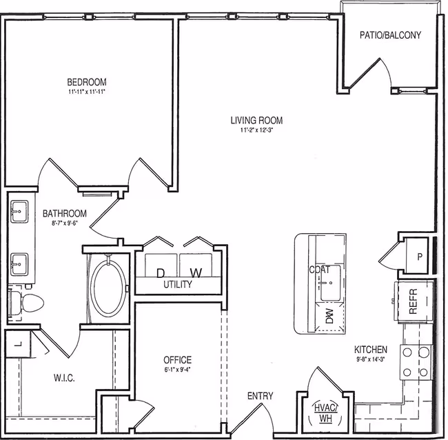 Unit 02136 03338 floor plan