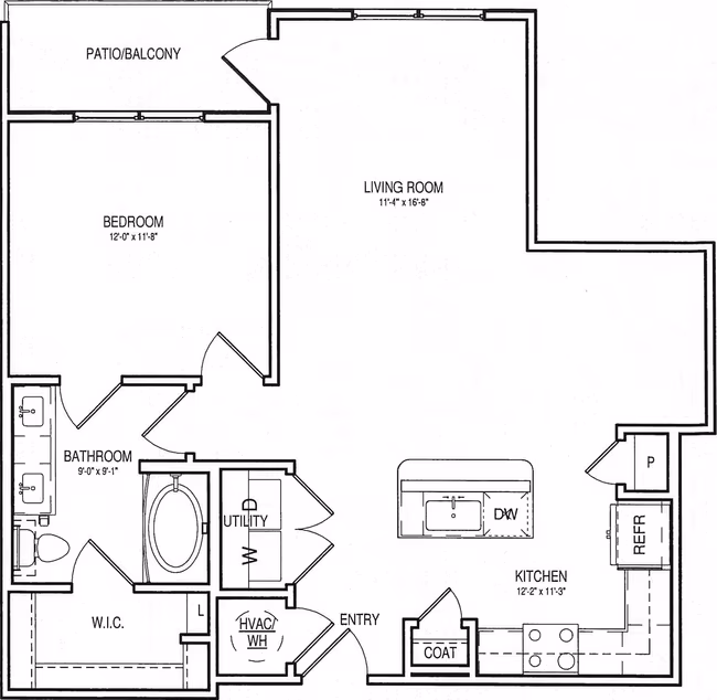 Unit 03109 03109 floor plan
