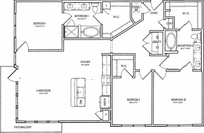 Unit 02129 01213 floor plan