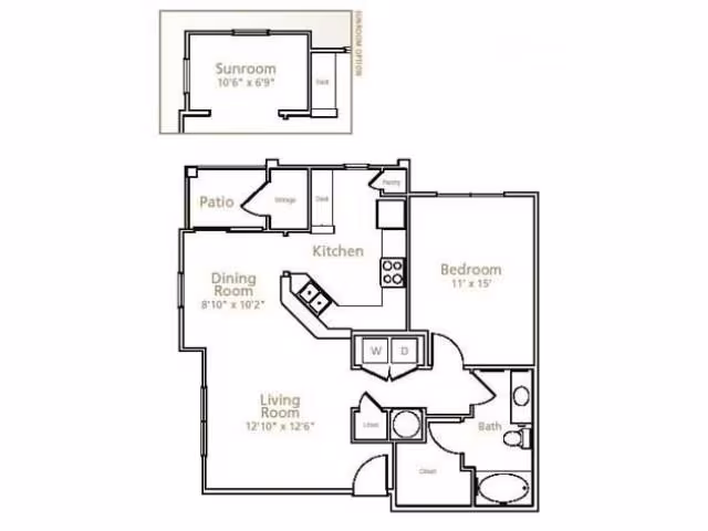 Unit 0739 0739 floor plan