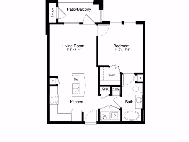 A1 1217 floor plan