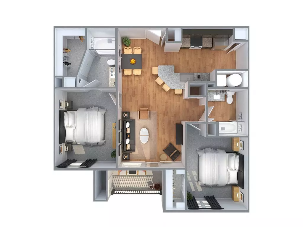 B 2209 floor plan