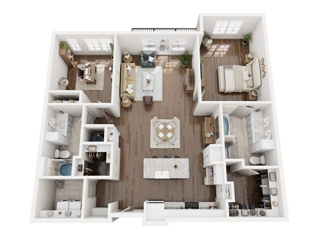 A5 207 floor plan