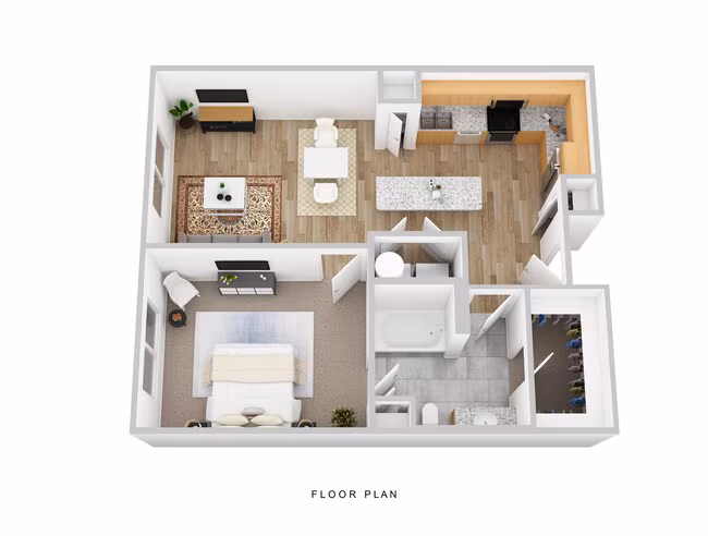 Unit 350-7309 350-7309 floor plan