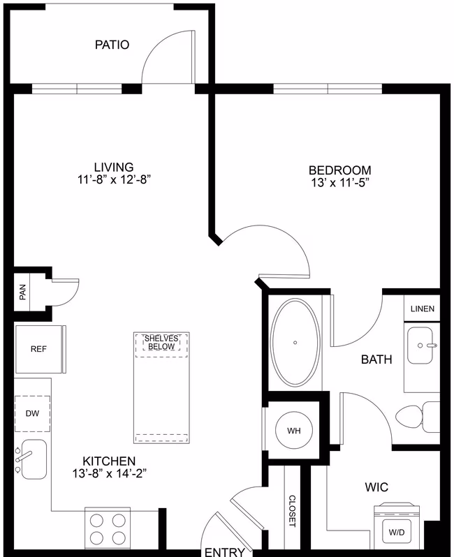 Unit 4315 4315 floor plan
