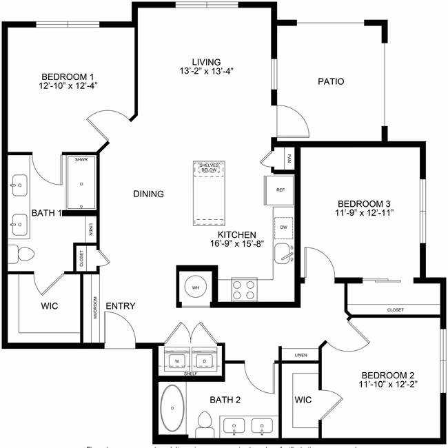 Unit 8214 8214 floor plan