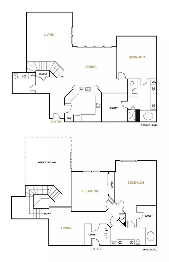 3 Beds • 2 Bath 4751 floor plan