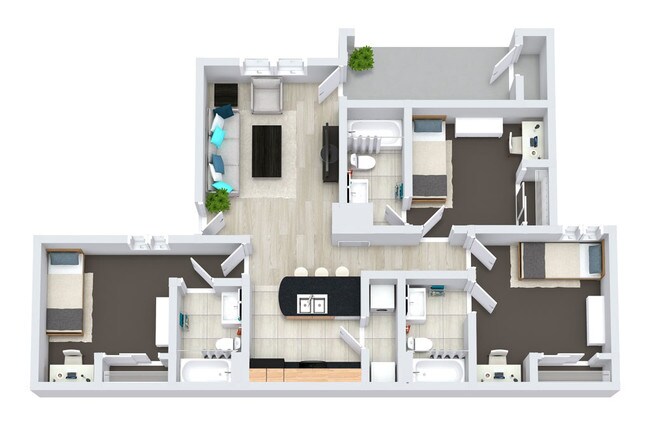 Unit Private Private floor plan