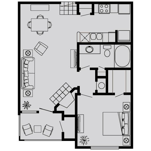 Unit 1712 1712 floor plan