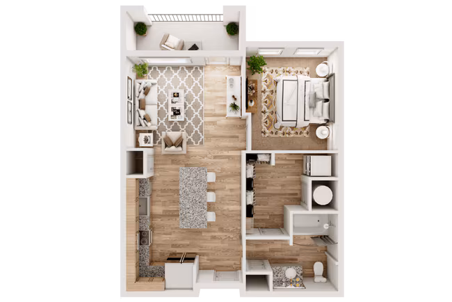 Unit 1130 1130 floor plan