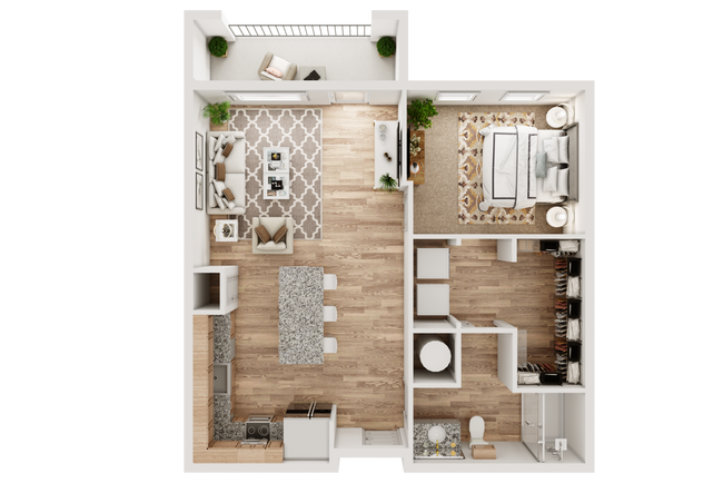 Unit 2419 2419 floor plan