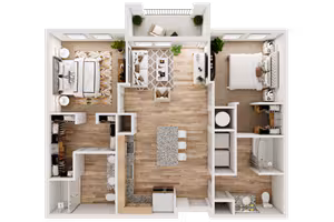 Unit 1431 1431 floor plan
