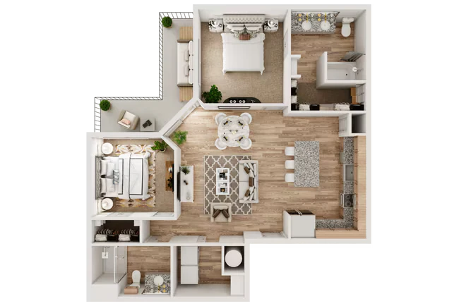 B2 2428 floor plan