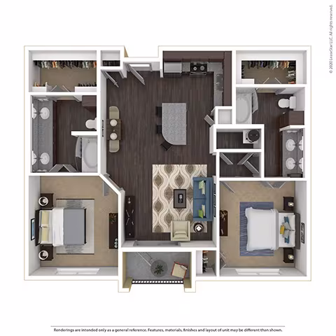 Unit 1134 1151 floor plan