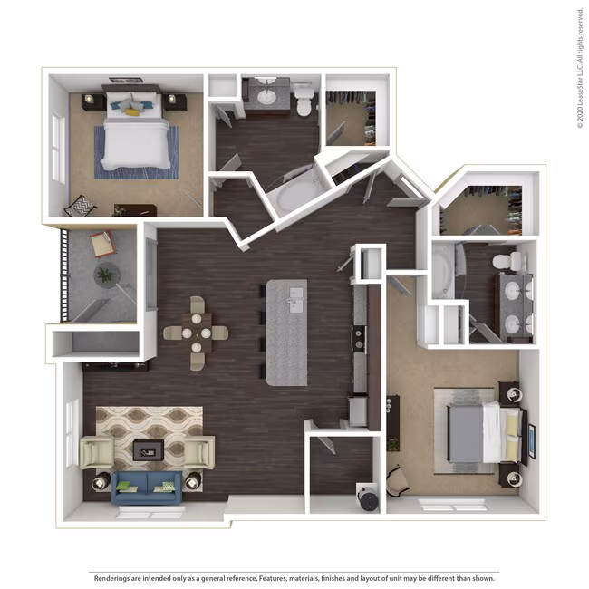 B2D 1228 floor plan