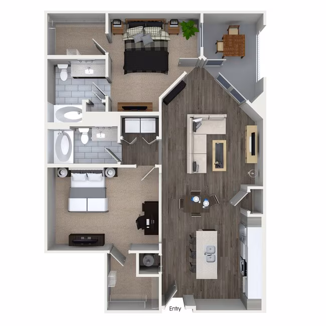 Unit 1402 1402 floor plan