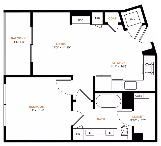 A1 1415 floor plan